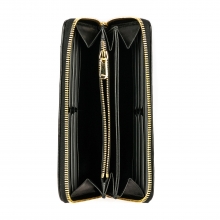 迪奥Dior女式黑色羊皮长款拉链钱夹CAL43047P NOA1U